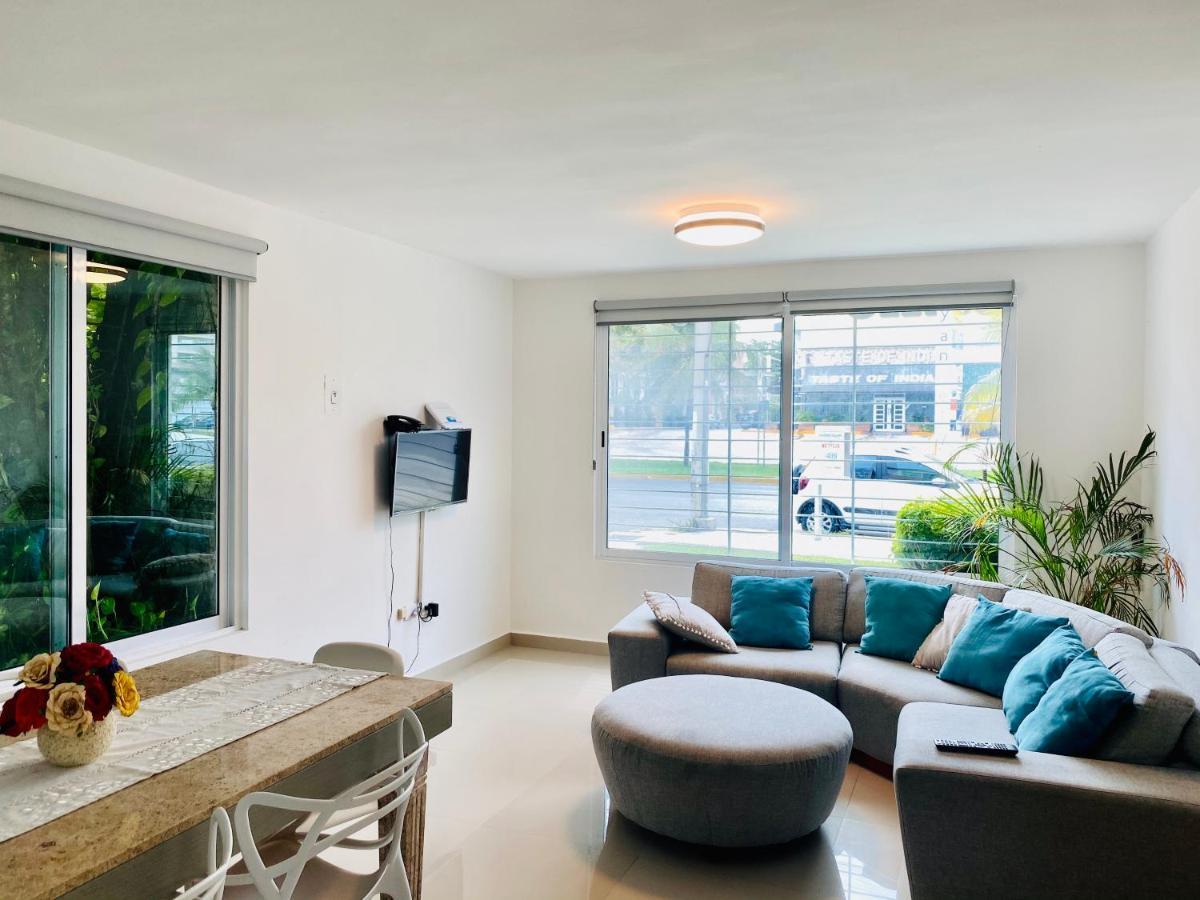 Apartamento Calido Y Moderno En La Entrada De La Zona Hotelera Cancún Buitenkant foto