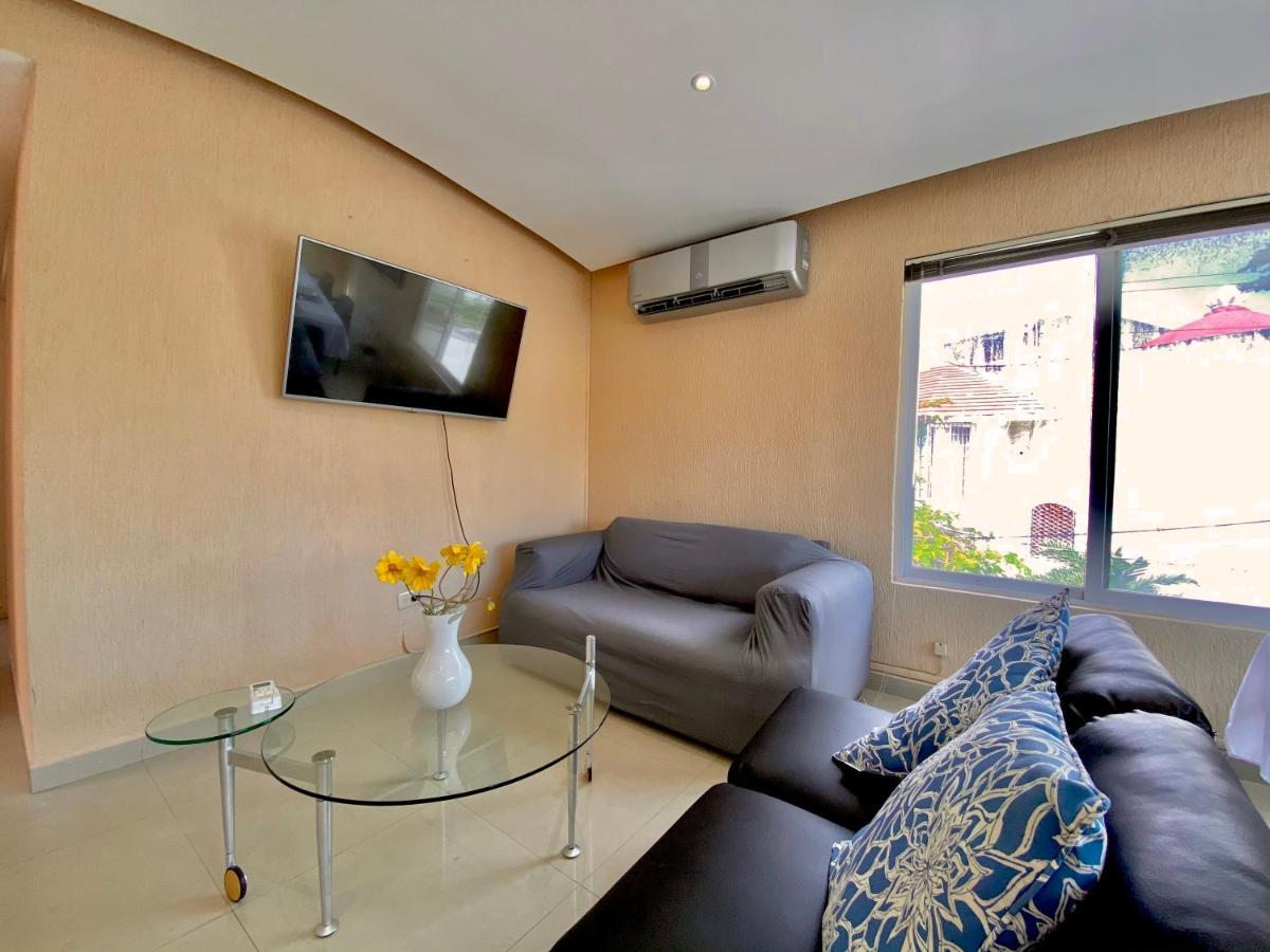 Apartamento Calido Y Moderno En La Entrada De La Zona Hotelera Cancún Buitenkant foto